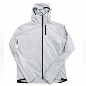 REI CO-OP Men's Lightweight Hooded Shell Rain Jacket - grey